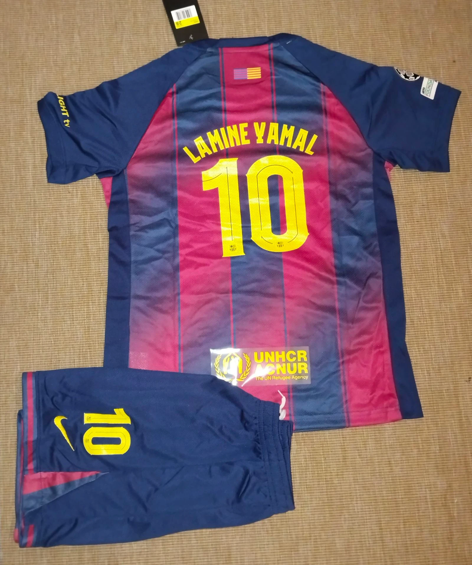 Conjunto de niño lamin yamal 14 años 